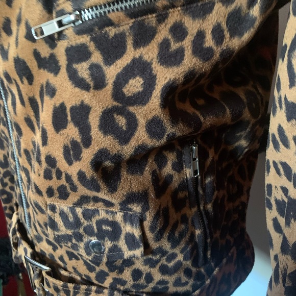 UNIF Leopard Moto Jacket🐆 - Picture 2 of 6